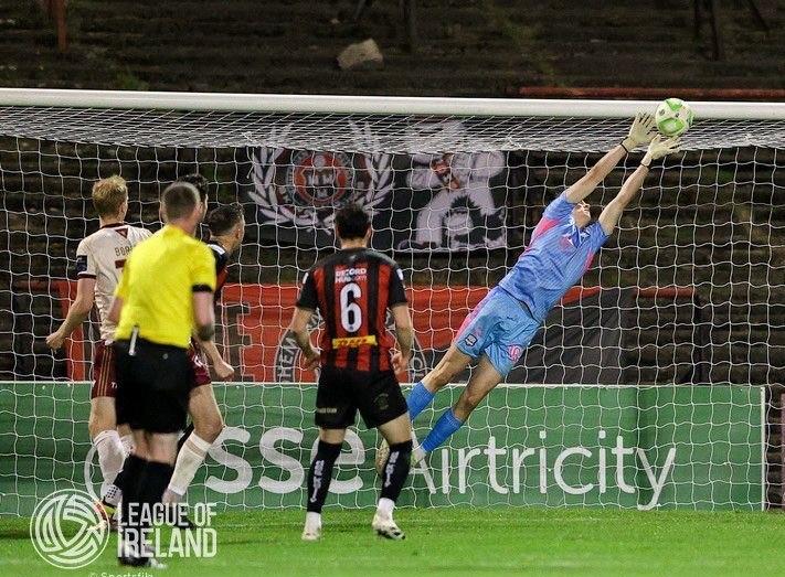 Evan making another great save